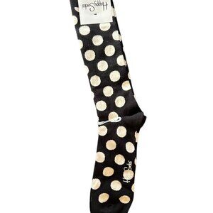 🦋 NWT 🌸 Happy Socks Women's Polka Dot KNEE HIGH Socks - RARE FIND
